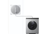 ECOVACS Fensterputzroboter "WINBOT W3 OMNI", silber (kunststoff), B:27cm H:7,6cm T:27cm, Fensterreiniger, Vortex-Reinigungssystem, Topseller