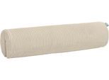 Nackenkissen PAIDI "Cord in verschiedenen Ausführungen, Polyester, 85/115x20 cm", vanilla ice, L:85cm Ø:20cm, Polyester, Funktionskissen, Aufsteckkissen, abnehmbarer und waschbarer Bezug, Rückenkissen