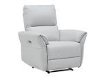 Relaxsessel Jenson Hellgrau Holz, Metall, Textil Hellgrau