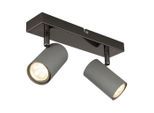 Strahler Robby Grau/schwarzchrom Max. 35 W 26/10/12 cm