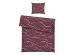 Bettwäscheset Waves Mikrofaser 160/210 cm