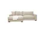 Wohnlandschaft Pedro-3s.rec In Creme Cord Creme