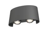 Aussenwandleuchte Strato Grau Max. 4 Watt