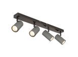 Strahler Robby Grau/schwarzchrom Max. 35 Watt 56/10/12 cm
