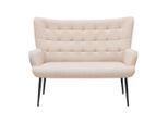 2-sitzer-sofa Dallas Cord Creme