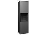 Vitrine In Anthrazit 51/182/45 cm ,