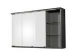 Spiegelschrank In Anthrazit/weiss 110/70/21 cm