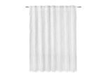 Fertigstore Marion Store Weiss/anthrazit Ca. 140x145cm transparent