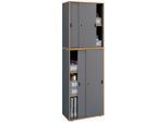 Schuhschrank Salia 60/183/37 cm