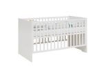Gitterbett Luna White Ca. 70x140 In Weiss 70/140 cm