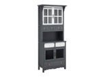 Vitrine Aus Kiefer "gitte" 74/176/33.5 cm ,