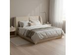 Polsterbett Frida Hellbeige Ca. 180x200 Cm 180/200 cm Beige