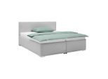 Polsterbett Lesia In Grau Ca. 160x200cm 160/200 cm Grau