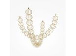 Pendelleuchte Golden Cage 153,7/32/84 cm