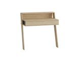 Schreibtisch Cowork Anthrazit/eichefarben 94/50/91 cm Anthrazit, Eichefarben