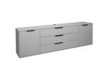 Lowboard In Grau Grau