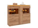 Highboard Alameda Eichefarben 150/124/38 cm