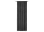 Fertigvorhang Leo Grau 135x255cm blickdicht