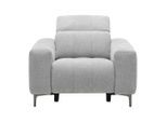 Sessel Alvaro Samt Grau