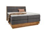 Boxspringbett Marissa In Graphitfarben Ca. 180x200cm 180/200 cm Graphitfarben