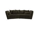Boxspringsofa Sofi Dunkelgrün Dunkelgrün Textil