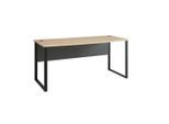 Schreibtisch Memphis In Eiche Artisan/schwarz