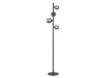 Stehleuchte Lisib In Schwarz/chrom Max. 10 Watt