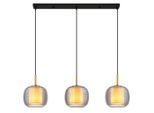 Hängeleuchte Lampigna Schwarz/messingfarben Max. 60w 91/21/150 cm