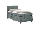 Boxspringbett Dixon Dunkelgrau Ca. 90x200cm 90/200 cm Dunkelgrau