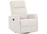 Relaxsessel Melinda In Beige Holz, Metall, Textil Beige