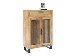 Schuhschrank Everest Naturfarben 88/130/40 cm