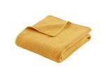 Babydecke Babystrick In Gelb 75/100 cm