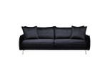 Bigsofa Kiss Schwarz Holz Schwarz