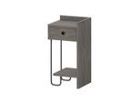 Kinder-nachttisch Sirius Nightstand Right Module 32/61/30 cm Dunkelbraun