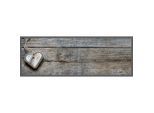 Läufer Cook & Wasch Heart In Schieferfarben Ca. 50x150cm 50/150 cm
