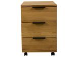 Rollcontainer Albero Naturfarben 40/59,3/62 cm