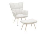 Sessel Alex Beige Webstoff Beige