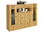 Highboard In Eichefarben 154/130/41 cm 1 Schublade(n)