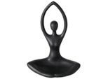 Teelichthalter Yoga I In Schwarz