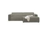 Wohnlandschaft Loft Graubraun Cord Graubraun