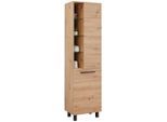 Hochschrank In Eiche Artisan 50/180-190/35 cm