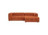 Wohnlandschaft Story Rostfarben Chenille Rostfarben