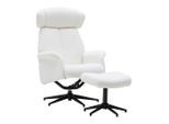 Relaxsessel Benni Ii In Weiss Metall, Textil Weiss
