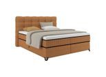 Boxspringbett Carmen C Rostfarben Ca. 180x200cm 180/200 cm Rostfarben