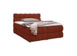 Boxspringbett Bubble Box Rostfarben Ca. 160x200cm 160/200 cm Rostfarben