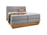 Boxspringbett Marissa In Platinfarben Ca. 180x200cm 180/200 cm Platinfarben