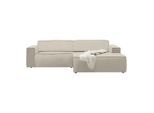 Wohnlandschaft Loft Beige Cord Beige