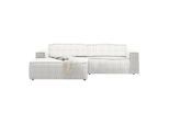 Wohnlandschaft Loft Beige Cord Beige