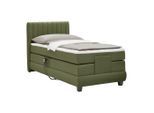Boxspringbett Dixon Olivgrün Ca. 90x200cm 90/200 cm Olivgrün