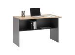 Schreibtisch Shelf In Anthrazit/eiche Artisan Anthrazit, Eiche Artisan